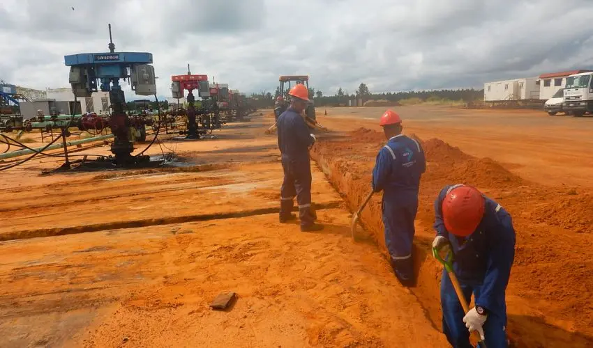 Construcción de obras subterráneas para Macolla 21