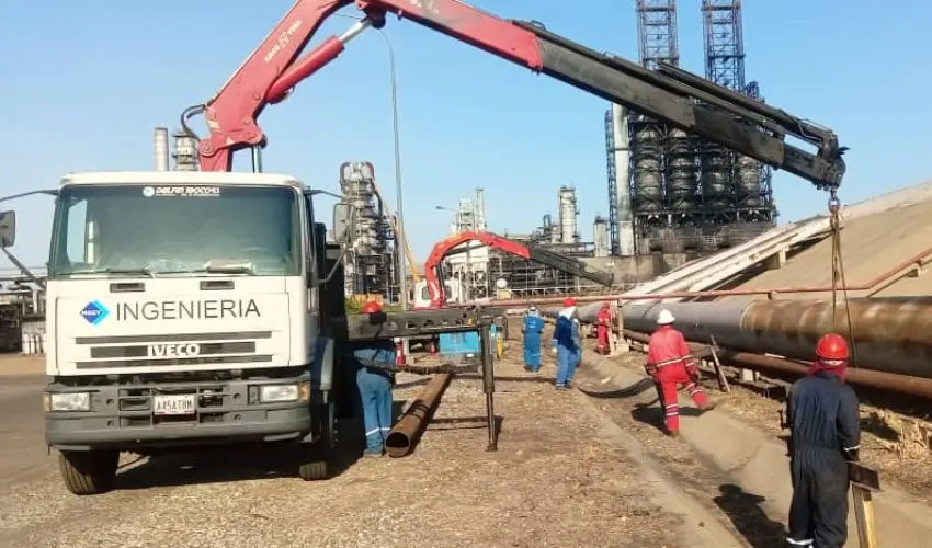 Construcción de facilidades para interconexión en el Mejorador Petromonagas